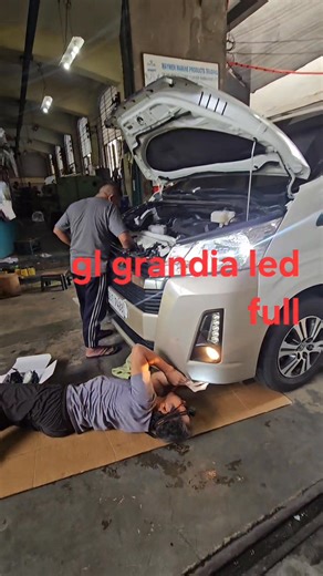 Gl grandia vision led and jcl projector fog lamp installed lakas #glgrandia #led | Jc Garage