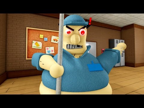 ESCAPE EVIL JANITOR OBBY ALL JUMPSCARE FULL GAMEPLAY WALKTHROUGH | Roblox 4K