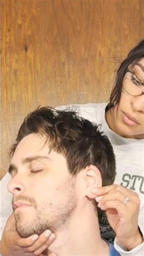 ASMR Ear & Temple Massage for Stress Relief