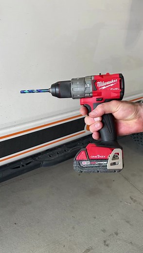 Does anti kick back matter to you on a drill? This 3rd Gen Milwaukee Tool has OneKey which enables you to be able to customize the settings on the drill via app on your phone • You can turn on or shut off the anti kick back that way. I pretty much set it up the way I wanted at the start and haven’t done anything since. • We’ve also been giving these Spyder Mach-Blue bits a good go this last bit, the plating is supposed to keep them sharp and less heat build up meaning a lot longer life. I’ve als