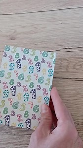 Handmade A6 Number Notebook: Colorful Pocket Journal - Etsy UK