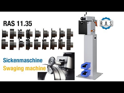 Sickenmaschine RAS 11.35 | Swaging machine RAS 11.35