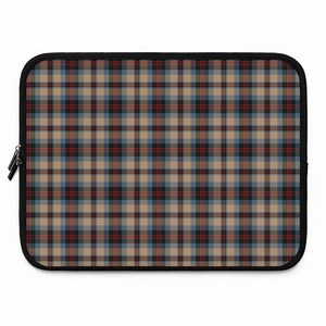 Plaid Laptop Sleeve: Neoprene Computer Case for Professionals - Etsy Canada