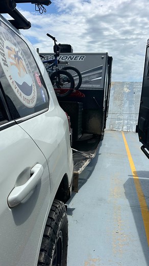 Getting off the Barge at Inskip Point What a wild ride over on Fraser island it has been over the last 3 weeks have been 🙌 #inskippoint #inskipbarge #sanddrive #beachdrive #beach #fraserisland #kgari #explore #travelaustralia #fulltimetravel #fun #travelwithkids #offgrid #vanlife # | Haven't Been There