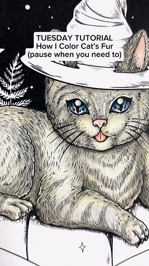 21 reactions | ✨How I Color Cat's FurIn this video, I used:-...