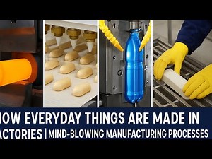 How Everyday Things Are Made in Factories | Mind-Blowing Manufacturing Processes