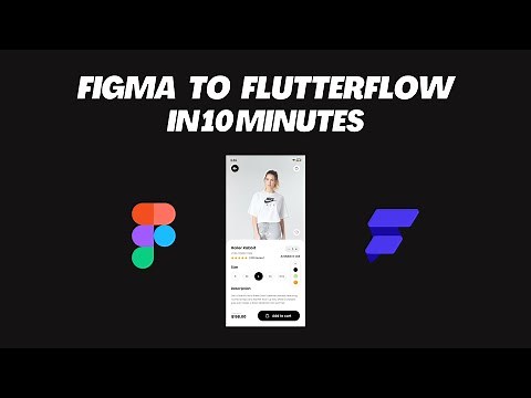 Figma to Flutterflow in 10 minutes: E-Commerce App