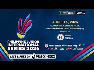 Philippine Junior International Series 2026 Finals