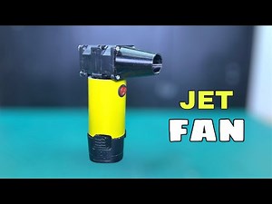 How To Make High Speed ​​Jet Fan From Server Fan