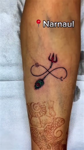 Small infinity Tattoo for girls #youtubeshorts #trending #shorts