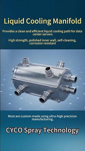 Liquid Cooling Manifold for AI Servers | Data Center Cooling #liquidcooling #datacenter