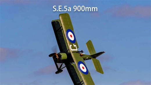 S.E.5a 双翼一战机优雅瞬间