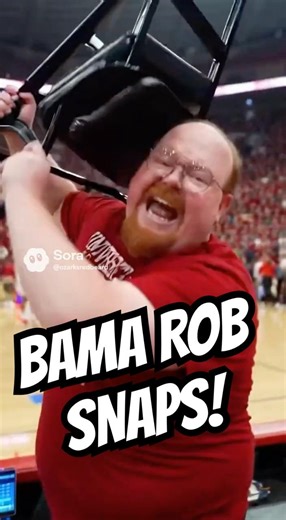 Alabama Fan Still MAD About Loss… Goes Wild at Indiana Game
