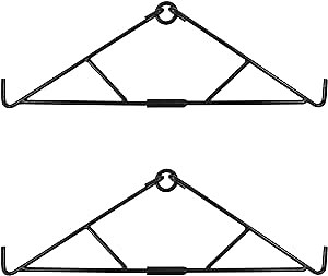 Gisafai 2 Pcs 700 Lbs Hunters Specialties Gambrel Deer Hanger Gambrel and Pulley Hoist Elk Deer Skinning Rack for Men Wild Hunting Deer Accessories