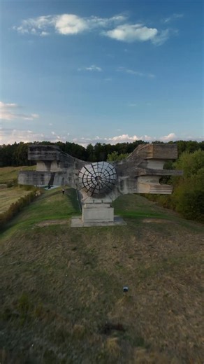 9.8K views · 3.8K reactions | Monument to the Revolution of the people of Moslavina - World War II memorial. Podgarić, Croatia Unveiled in 1967 Artist: Dušan Džamonja (c) BACU #socmonumentalart #socialistmodernism #socmod #brutgroup #socheritage #brutalism #architecture #modernism #architecturephotography #concretearchitecture | Socialist Modernism | Facebook