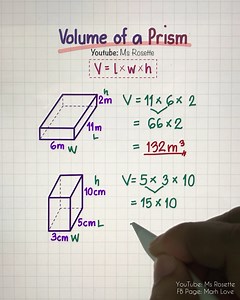 Stop Struggling! Learn Prism Volume the Easy Way! 🚀 #mathlove #geometry | Math Love