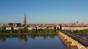 Aerial View Bordeaux France Garonne River Stock Footage Video (100% Royalty-free) 1054547807 | Shutterstock