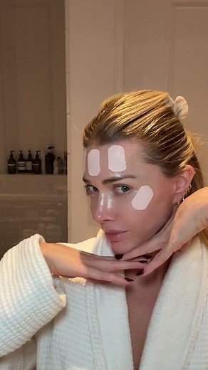 How to Tape Your Face at Night for Wrinkle Prevention | Japanese Face Tape Tutorial