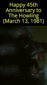 The Howling 45th Anniversary #TheHowling #Werewolves #Movies #MovieScenes #HorrorCommunity
