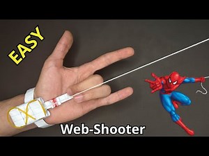 How To Make Spider-Man Web Shooter with Paper / DIY Spider Man STEM Project at Home