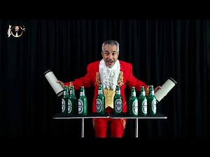 Tora Multiplying Heineken Bottles by Tora Magic