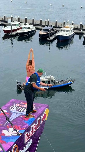 diving with a plus-one 📸 🤿: Molly Carlson & Red Bull Cliff Diving | Red Bull