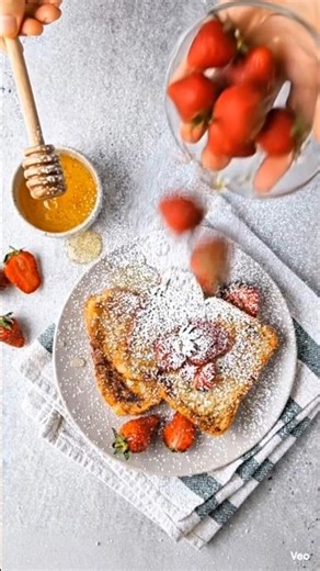 Perfect French Toast with Honey 🍯