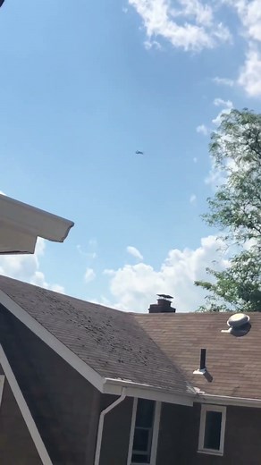 Cessna 421C Golden Eagle N421TG flyby 7/21/2019