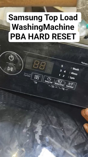 Samsung Washing Machine PBA Hard Reset 🔧 | Problem Solved! | Washing Machine Repair