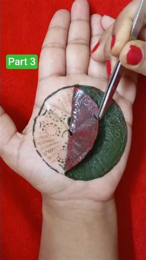 Part 3 Navratri mehndi design | Ramzan Eid mehndi design #shortvideo #youtubeshorts #shortsfeed