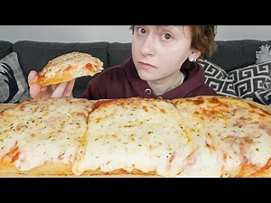 ASMR Sicilian Pizza Mukbang [Eating Sounds / No Talking]