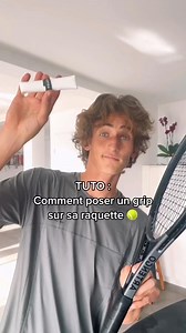 Decathlon France on Instagram: "Quelques conseils pour bien poser son grip 😌 #tennis #tennisplayer #grip #tuto @goran_chlv"