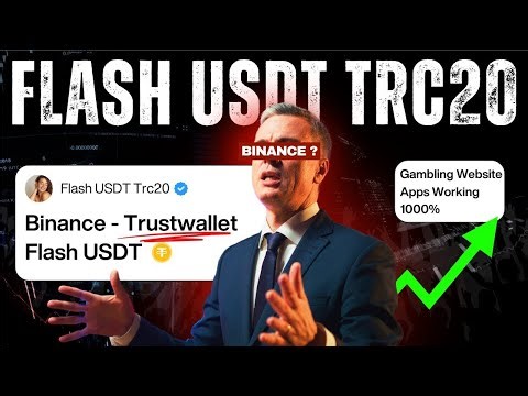 How to Create Tradable Flash USDT for Trading & Gambling ｜ Works on Quotex, Bet365