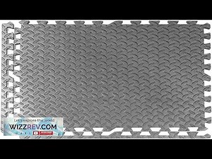 GWT Puzzle Exercise Mat EVA Foam Interlocking Floor Tiles for Home Gym Review