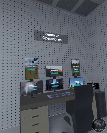 VR Drone Services Advanced by Real To Virtual