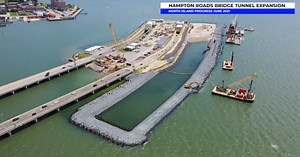 Hampton Roads Bridge Tunnel Expansion: Crews working to mold 2,400 rings for new tunnels