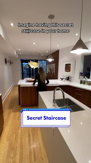 Miranda Caldwell (@meetmiranda) - Discover the Hidden Secret Staircase in This Toronto Home