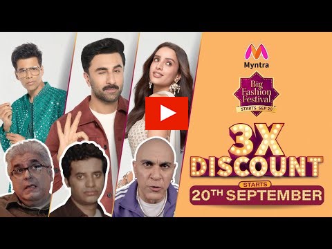 Myntra launches BFF campaign featuring Karan Johar, Triptii Dimri & Ranbir Kapoor