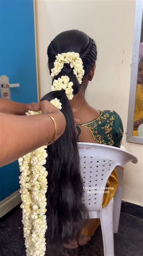 Thirumeni Makeup Artist | Coimbatore🧿 | Trending Hairstyle tutorial Book now for makeup 8220350899 @thirumeni_makeup Coimbatore We travel all over the places We take online... | Instagram
