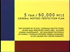 2002 Oldmobile commercial