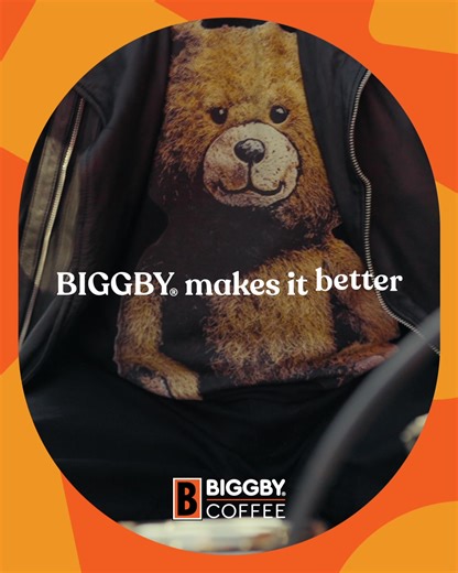 Teddy Bear Latte? Find the sweet or bold sip that rides with your mood. No matter how you roll, BIGGBY® makes it better. | Biggby Coffee