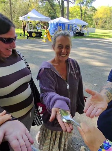 Spooned Adults @AshtabulaCo.CoveredBridgeFesti #getspooned #spooned #spoonman #coveredbridge