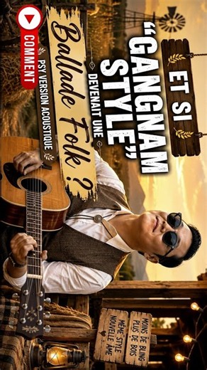 🌾 What if Gangnam Style became a folk ballad? Psy Acoustic Version