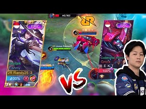 EVOS REKT VS RANDY25 FANNY!! Jago Banget Grock Dia Cok | Mobile Legends