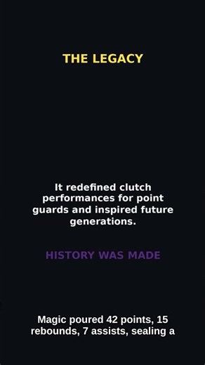 Wizard Night: Magic's 42‑Point Masterpiece #Shorts