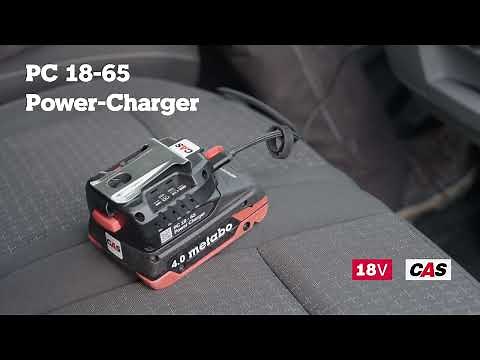 New Metabo Power Charger: The perfect companion on the go