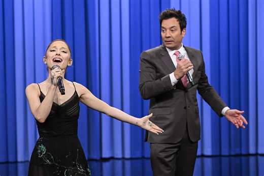 Ariana Grande & Jimmy Fallon Sang "APT" & "A Whole New World" in a Fever-Dream Duet