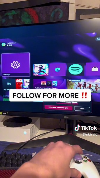 How to get stretch res on xbox. It makes your game look so good! #fyp #fortnite #xbox #console #ps5 #xboxsettings #consolegaming #fortnitesettings #xboxgraphics #twitter #viral #skirvio