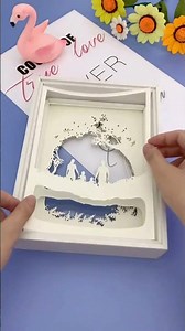 DIY Paper Craft Art with LED Lights ✨ | Ideas for Bright Decor! #PaperCrafts #LEDArt #DIYProjects