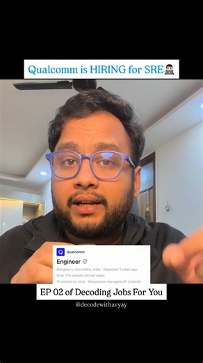 Avyay Pratyush | Hiring for Site Reliability Engineer👨🏻‍💻 Comment "SRE" for the apply link🎯 (Sre, Site Reliability Engineer, DevOps engineer, DevSecOps... | Instagram